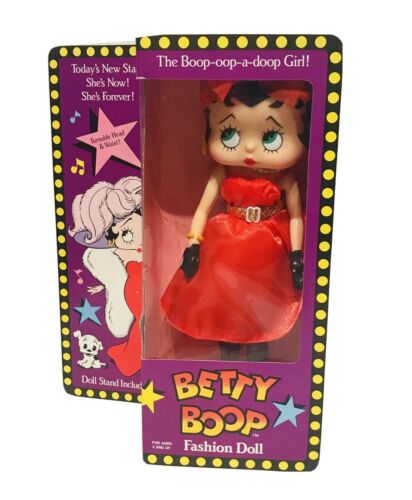 Vintage Betty Boop Dancing Flapper Fashion Doll With Original Box 1986