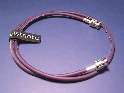 3 Ft Purple Apogee Wyde Eye Cable. 75Ω Bnc Canare Connectors Word Clock Gn-we-bb