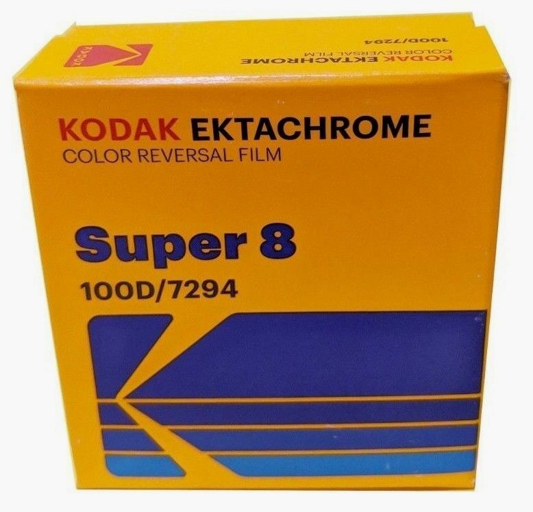 Kodak Ektachrome Super 8 100d Color Reversal Film / 7294 *brand New!* Fresh