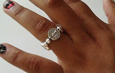 Saint Benedict Ring For Protection Of Bad Vibes. Evil Eye And Sorceries