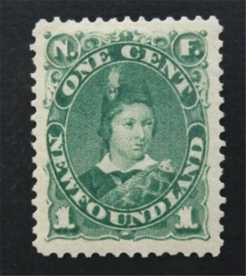 Nystamps Canada Newfoundland Stamp # 45 Mint Og H Vf       S24y2130