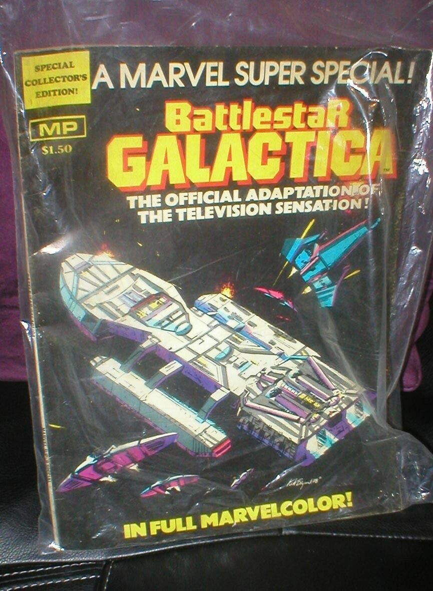 Marvel Super Special Battlestar Galactica Comic, Based On Orig. Tv Series,