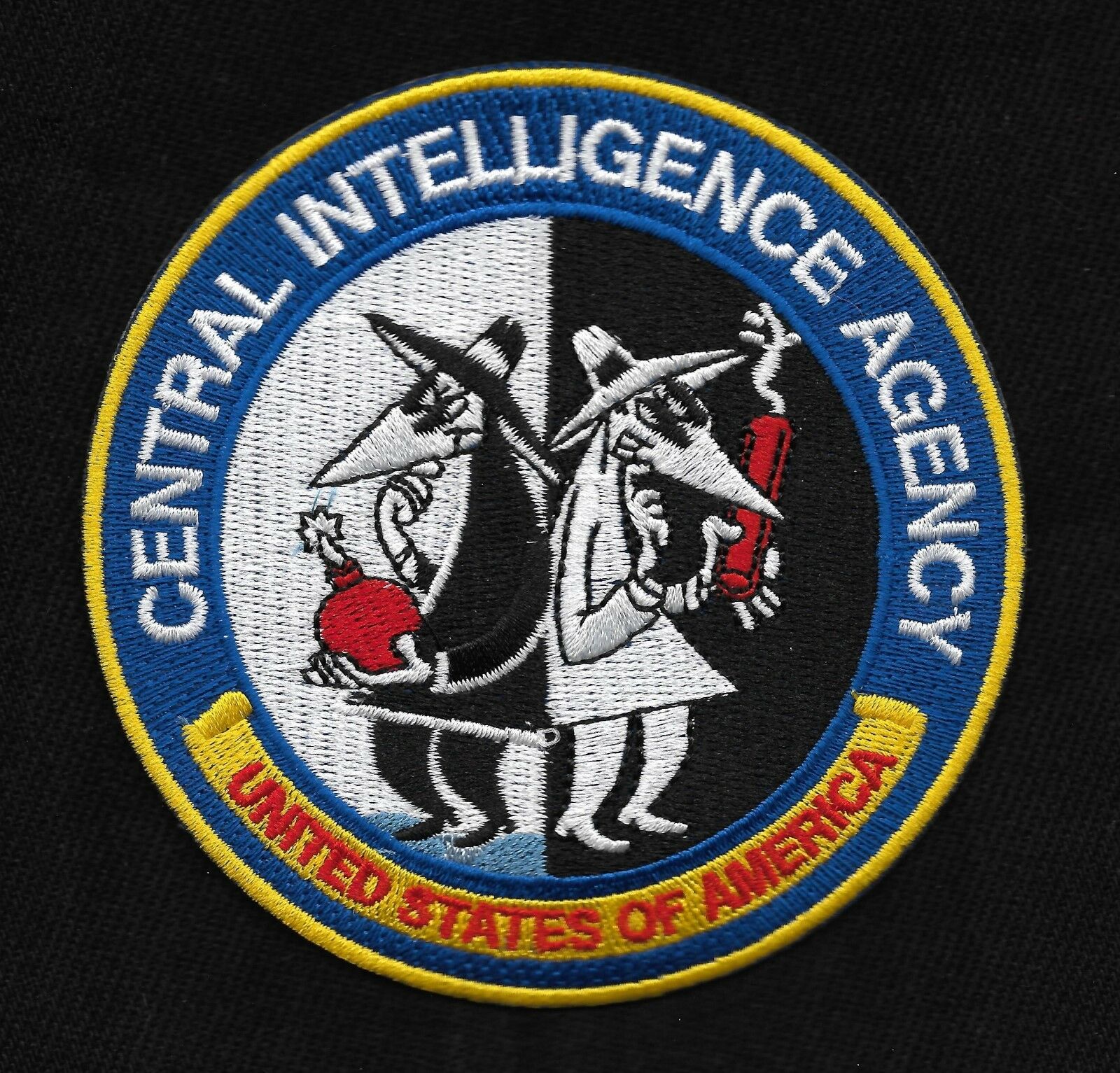 Central Intelligence Agency Cia United States Of America Spy Vs Spy Patch