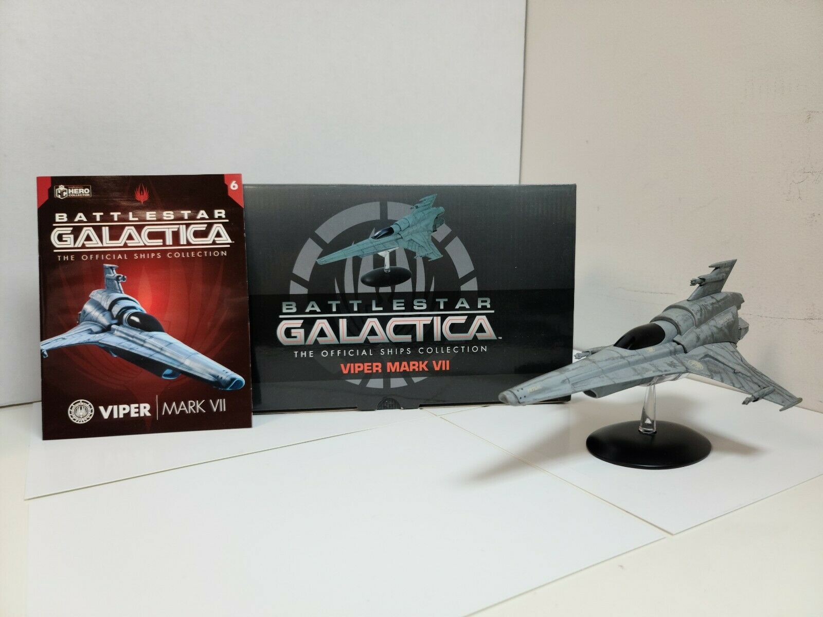 Battlestar Galactica | Viper Mark Vii W/ Magazine | Eaglemoss Hero Collection