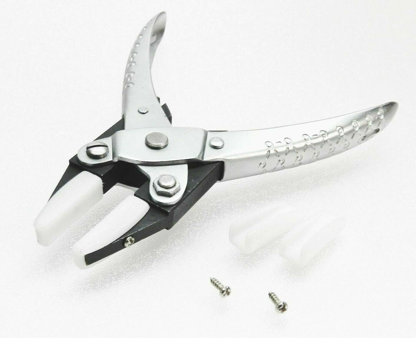 Parallel Action Plier Nylon Jaws Pliers Flat Nose Non Marring For Jewelry Crafts