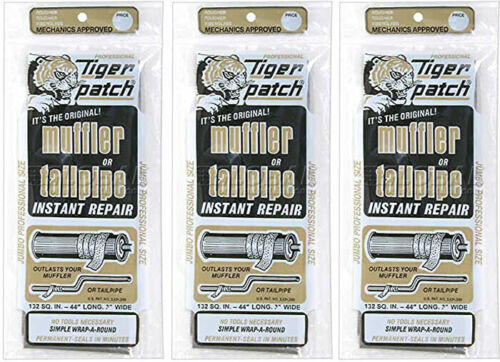 Permatex Tiger Patch� Jumbo Muffler & Tailpipe Repair Tape - 3 Pack Pul34-3pk