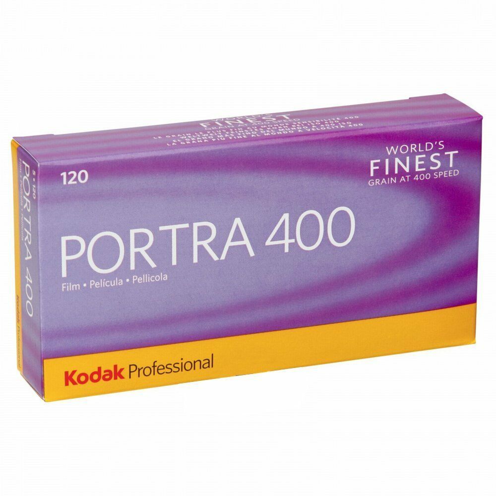 5 Rolls Kodak Portra 400 Professional 120 Iso 400 Color Negative Film