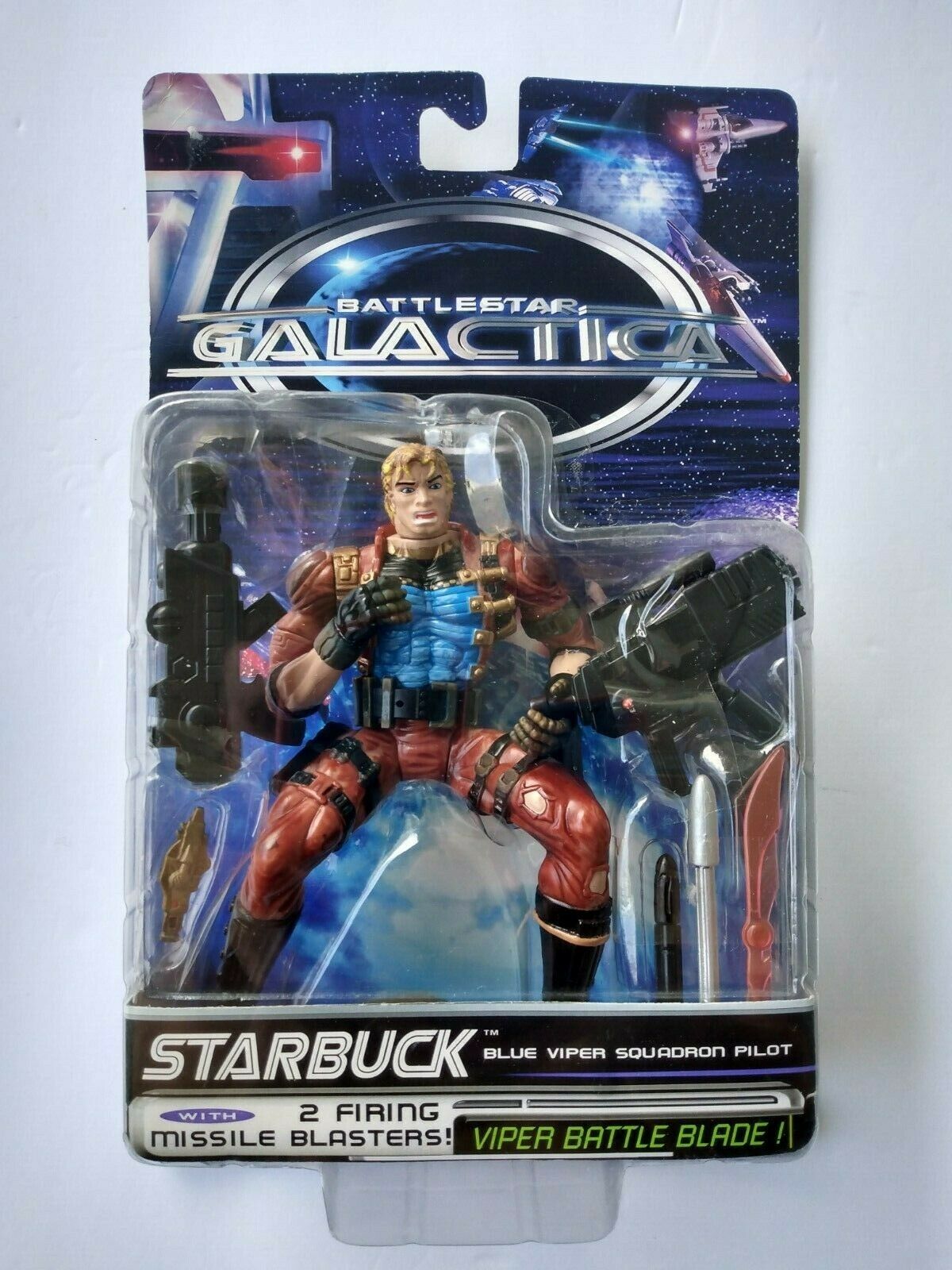 1996 Trendmasters Battlestar Galactica Starbuck Action Figure - Moc