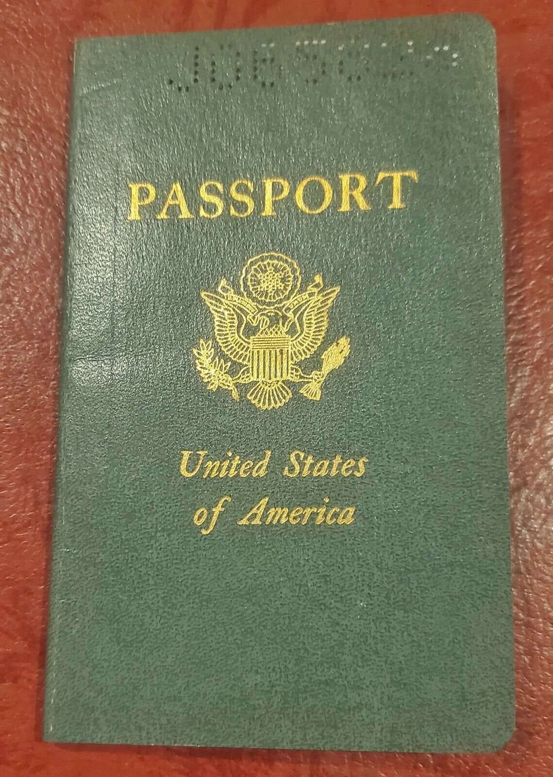 Vintage Cancelled Us Passport 1968 ~ Green Type ~ Naturalized Mexican Many Stamp