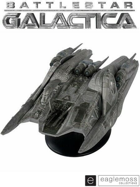 Eaglemoss Battlestar Galactica Cylon Heavy Raider Ship Replica New And In Stock