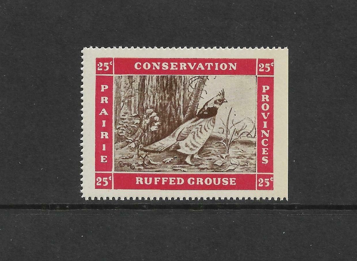 Canada Hunting/fishing Revenue: Prairie Provinces Conservation; 1942; #pc-5