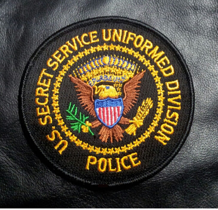 Us Secret Service Uniform Division Police Iron On Patch By Miltacusa
