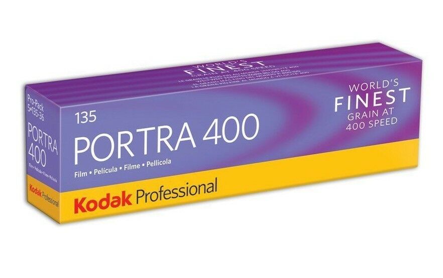 Kodak Professional Portra 400 Color Negative Film (35mm Roll Film, 5 Pack)